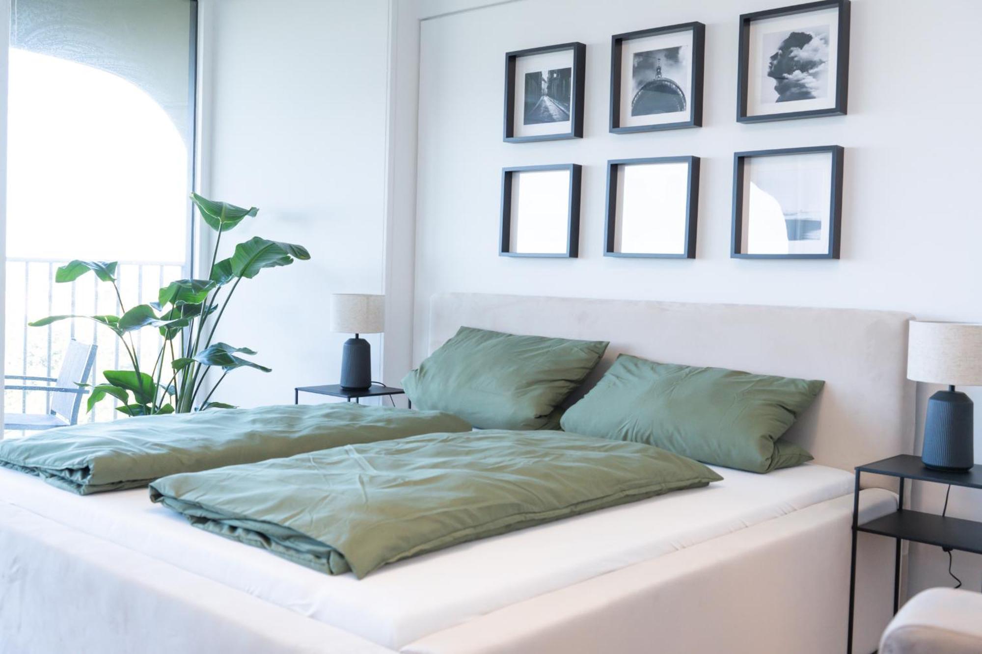 Helles Apartment Mit Tollem Blick Ueber اوغسبورغ المظهر الخارجي الصورة